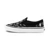 Slip On Canvas Low Top Kids' Skateboarding Shoes Black Children Aged 3 7 Years Old VN0A4BUT2JN