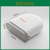Compact Dental Appliance Storage Box In White For Onthego Use And Hygiene