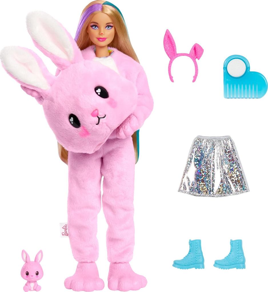Barbie Cute Barbie Rabbit Costume 3 and HHG19 Up! (Ages Up)