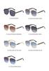 New Men's Fashion Square Frame Driving Sunglasses