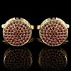 High-end Luxury Zircon Cufflinks Men's Fashion Business Banquet Shirts Buttons French Rhinestone Cuff Links Wedding Accessories