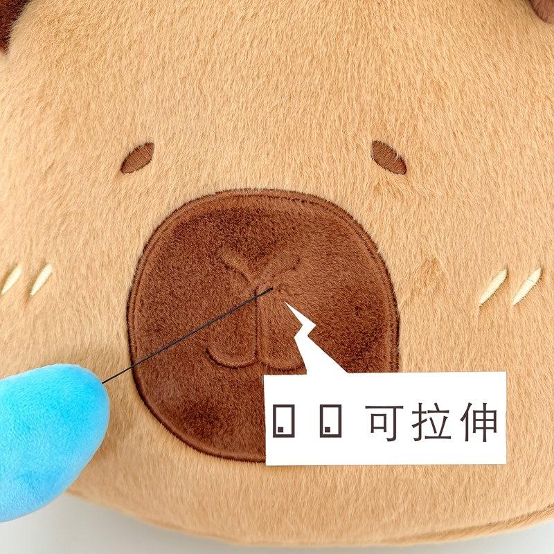 Large Capacity Dolphin Cub Armpit Bag Kapibara Stretchable Snot Dolphin Large Capacity Student Storage Shoulder Bag