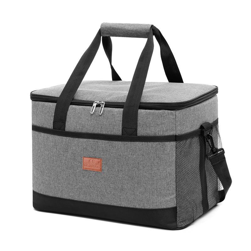33L Waterproof Oxford Picnic Insulated Bag - Large, Thickened for Outdoor Use