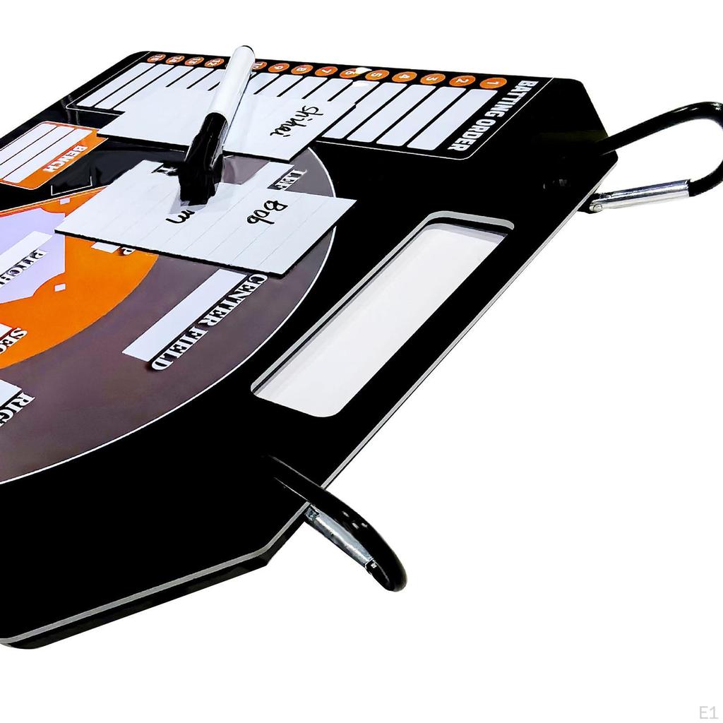 Baseball Coaching Board Coaches Clipboard 30 Strips Referee Training Equipment Playbook Guidance