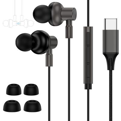 ANNIVERSARY Wired Earphones iPhone Type-C HiFi Metal Design Magnetic Comfort