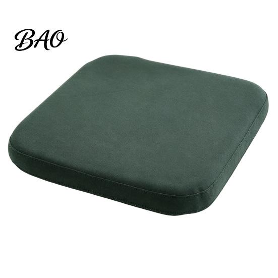Warm Seat Pad for Household Chairs Memory Foam Chair Cushion, Thickened Dining with Straps, Soft Cushion Daily Use Non-Slip Backing, Washable