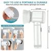5-in-1 Electric Spin Scrubber Brush for Bathroom - Tile Bathtub Sink Cleaner with 5 Replaceable Brush Heads Power Scrubber