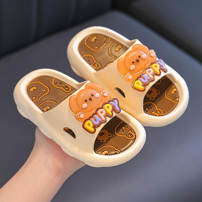 Childrens Cartoon Slippers With Non Slip Pvc Soles For Summer Indoor Comfort