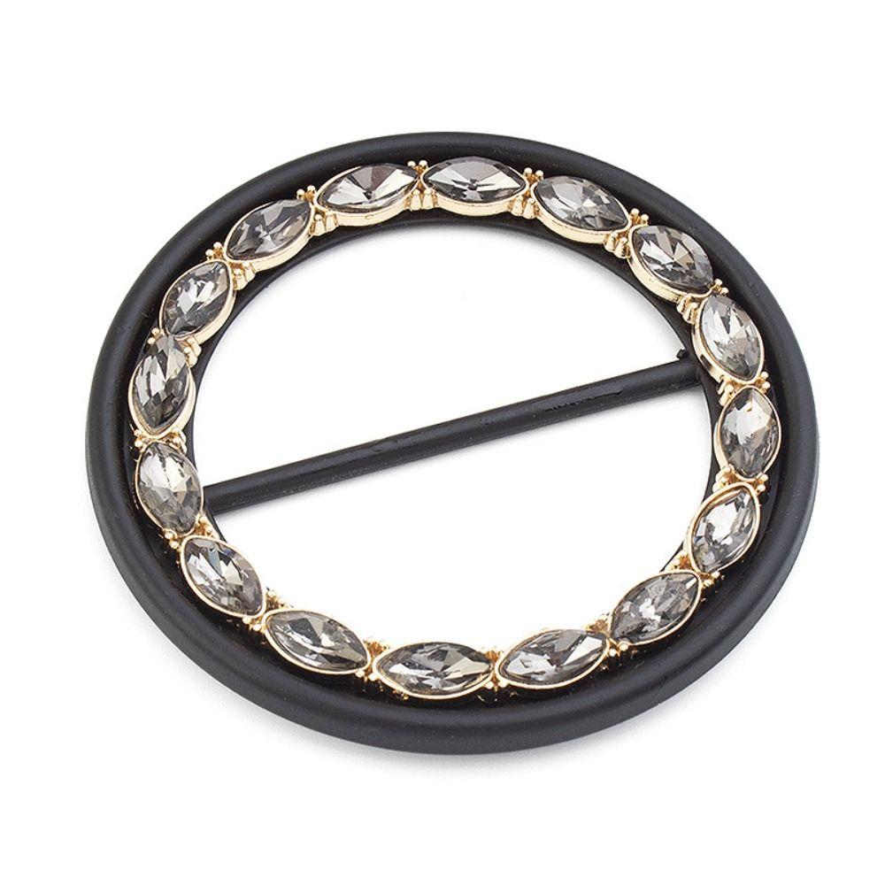 Waist Buckle Scarf Ring Corner Knotted Buttons Coat Adjustment Button Scarf Buckle Belt Button