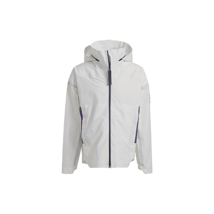 adidas Myshelter R.r Outdoor Yuyu Technology Hooded Jacket Coat White Men s GK8707 M