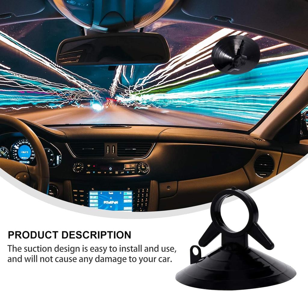 Suction Cup for Park Sunshade Suction Cup Strong Suction Cup Vacuum Hook Replacement Assistant Black 1.8 inches (4.5 cm)