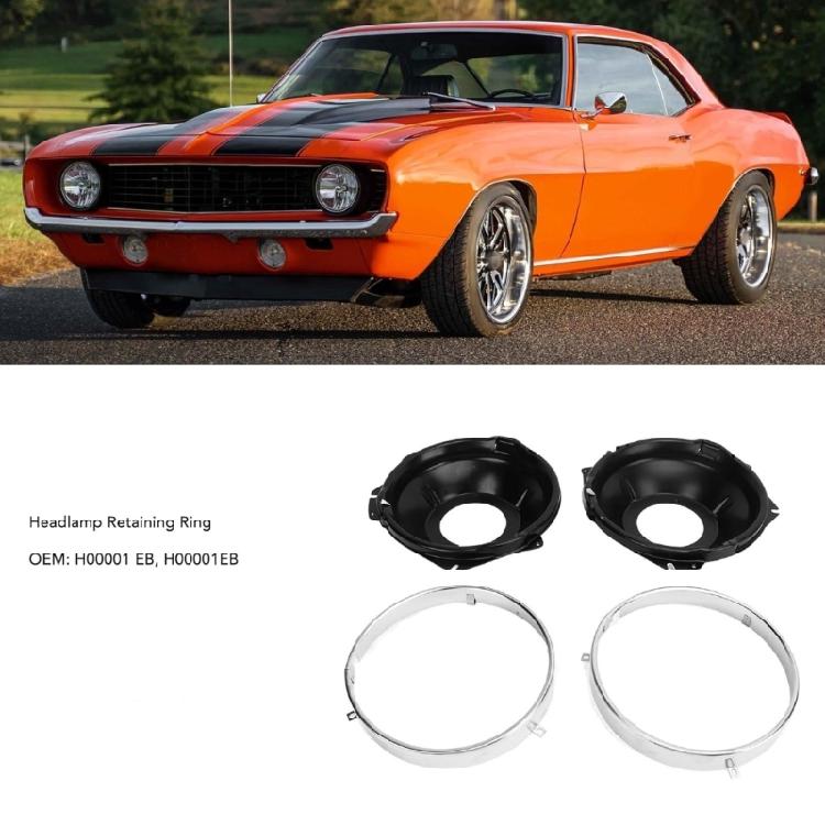 Stainless Steel Headlamp Mounting Bucket And Rings Combination Fixing Set Enhance Vehicle Front Lighting Systems 28pcs