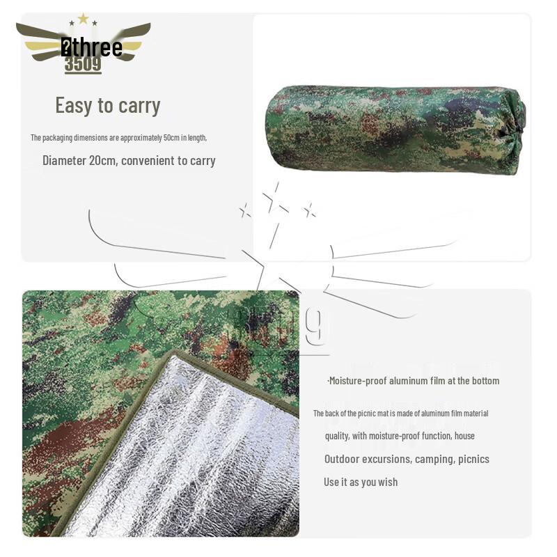 Camouflage Moisture-Proof Picnic Mat