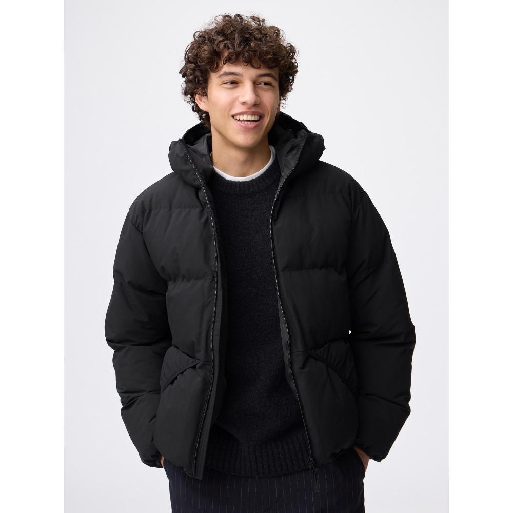 

Gu By Uniqlo Warm Padded Quilting Parka 09 BLACK/XS
