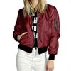 European American Autumn/Winter 2016 Solid Color Short Zipper Fashion Outerwear Jacket