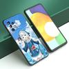 Gawr Gura Anime Phone Case For Samsung A13 A22 A24 A32 A23 A25 A34 A35 A52S A53 A54 A55 A73 5G A12 A14 A15 A31 A33 A50 A51 A72