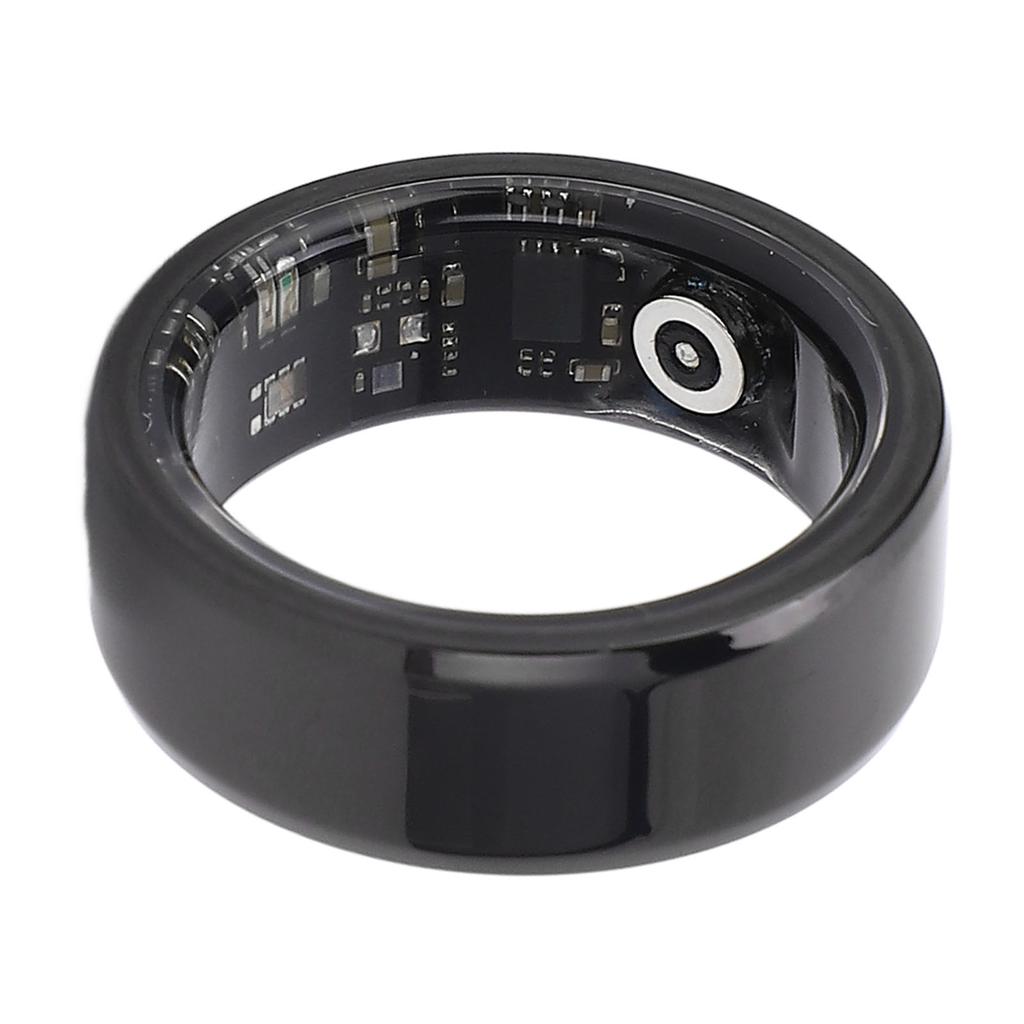 Fitness Tracker Smart Ring Multi Functional Stainless Steel IP68 Waterproof Step Counter Ring for An