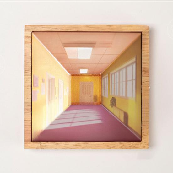 Naked Eye 3D Vision Night Light LED Illusion Atmosphere Light Classic Art