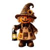 Zweiseitig bedrucktes Holzornament Handgefertigte Geisterfigur Tischdekoration Halloween