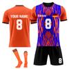 Personalised Shirts Kit Mens Girls With Name Number Custom Football Jerseys For Boys Training Suit