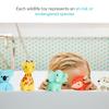 Munchkin Floating Water Guns, Set of 8, Wild Love, Floating Animal Water Guns, Bath and Pool Toys for Babies and Kids, TYMU21353001