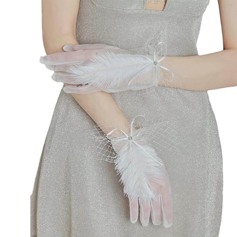 

Атласные перчатки для формального свадебного банкета, свадьбы, оперы, однотонные красочные варежки для женщин