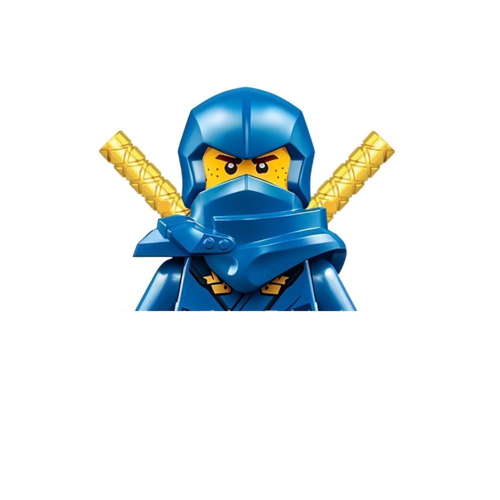 8cm Ninja Set Building Blocks Woodfire Dragons Forbidden Five Mini Action Figure Toys