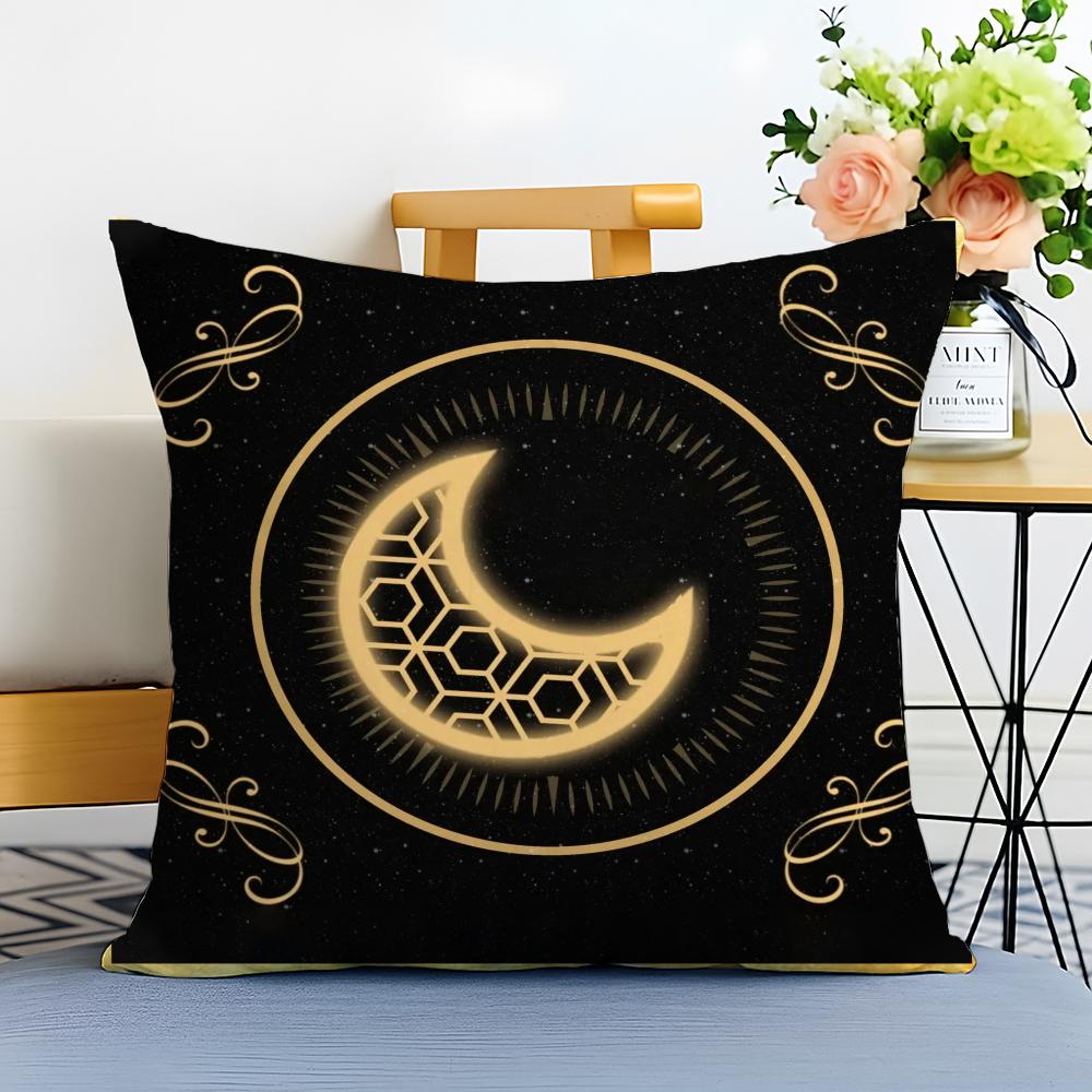 Eid alFitr Cushion Cover Washable Linen comfort Soft for Sofa Bed Cozy Home Room Decor