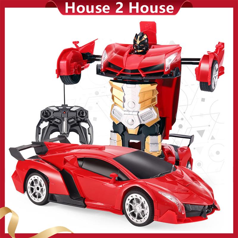 

2.4GHz пульт дистанционного управления трансформер машина RC машина с деформацией танцевальная функция для детей круто