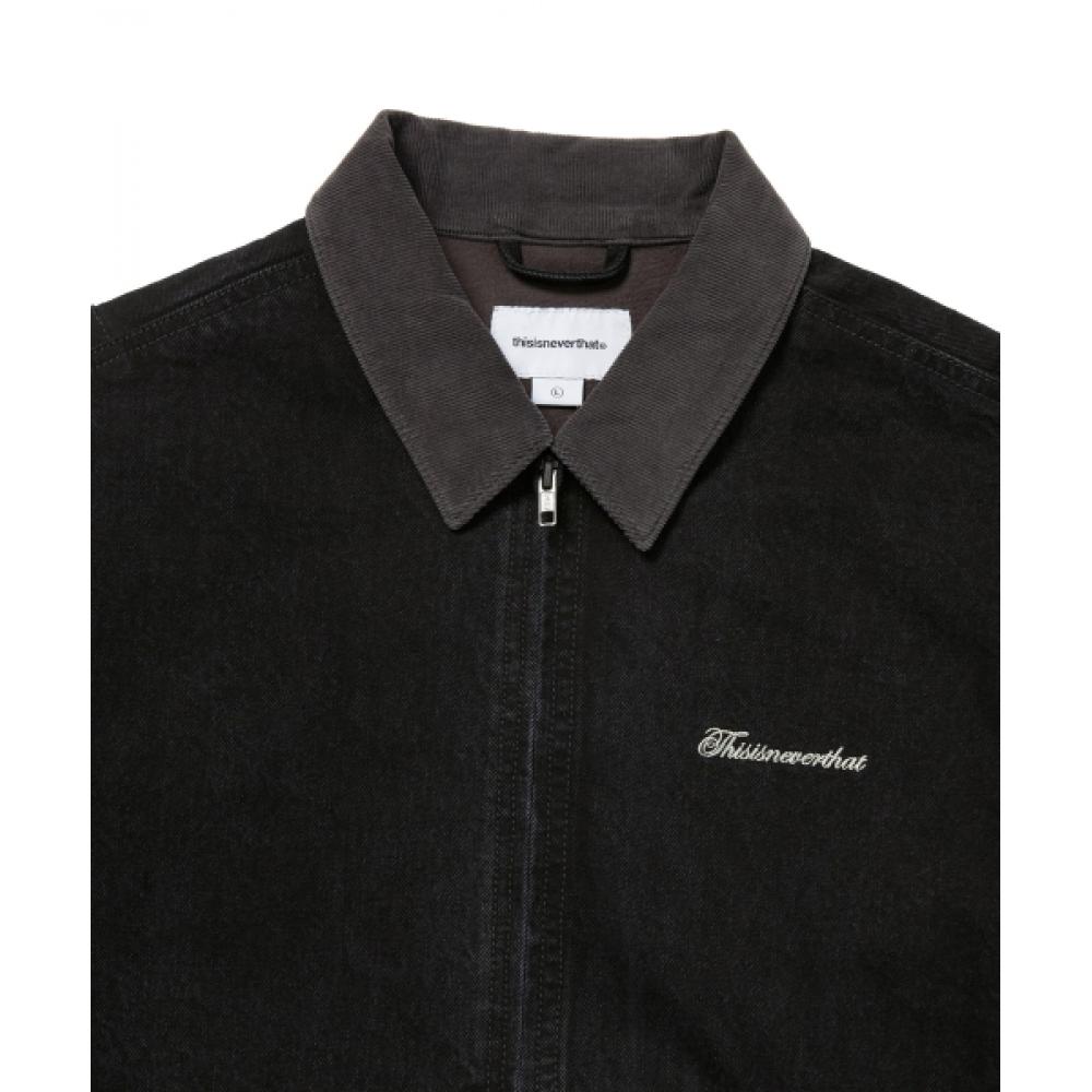 Thisisneverthat Denim Work Jacket Black