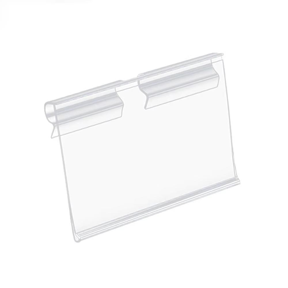 Price Tag Price Label Holders PVC Plastic Retail Shelf Card Slot  Mall Shop