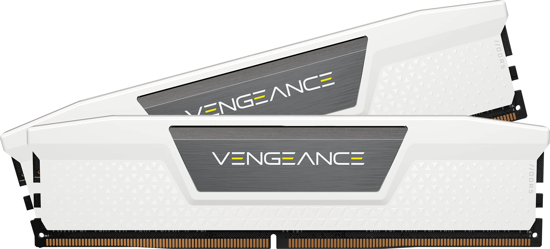 

CORSAIR Desktop PC Memory VENGEANCE DDR5 Series Intel XMP Memory Kit 48GB White x CMK48GX5M2B6000C30W DDR5-6000MHz [24GB 2]