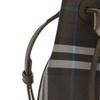 Burberry Vintage Check Drawstring Bucket Bag Mini Leather Crossbody Handbag 81083031