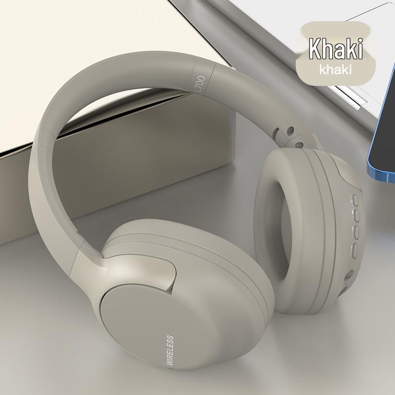 Bluetooth Headband Headset: Wireless Stereo, Noise-Canceling, Card Slot, Universal for Phones & Computers