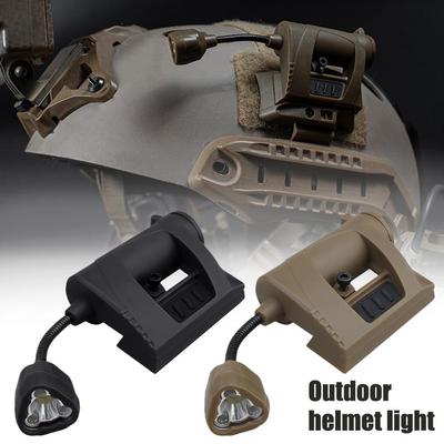 3Modes Tactical Helmet Light Charge Mpls Verde Rosso Militare Energia Casco Caccia Lampada Laser Risparmio IR Torcia Elettrica Casco J3O4