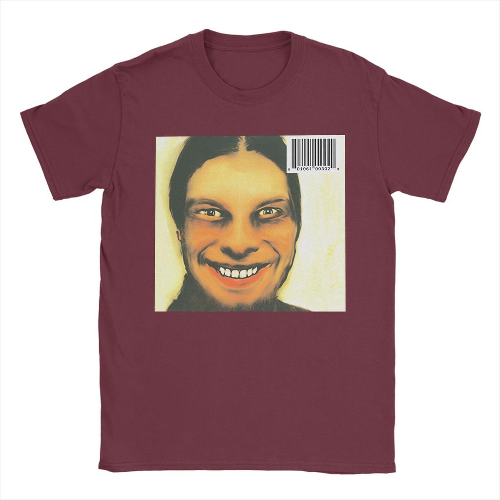 Harajuku T Shirt Summer Aphex Twin Novelty TShirts  Cotton Tshirt for Unisexs Y2K Basic Plus Size Short Sleeve Tees