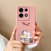 For Infinix Note 30 Pro Vip 30i Phone Case Cartoon Liquid Silicone Full Coverage Anti Drop Bumper For Infinix Note30 30Pro Funda