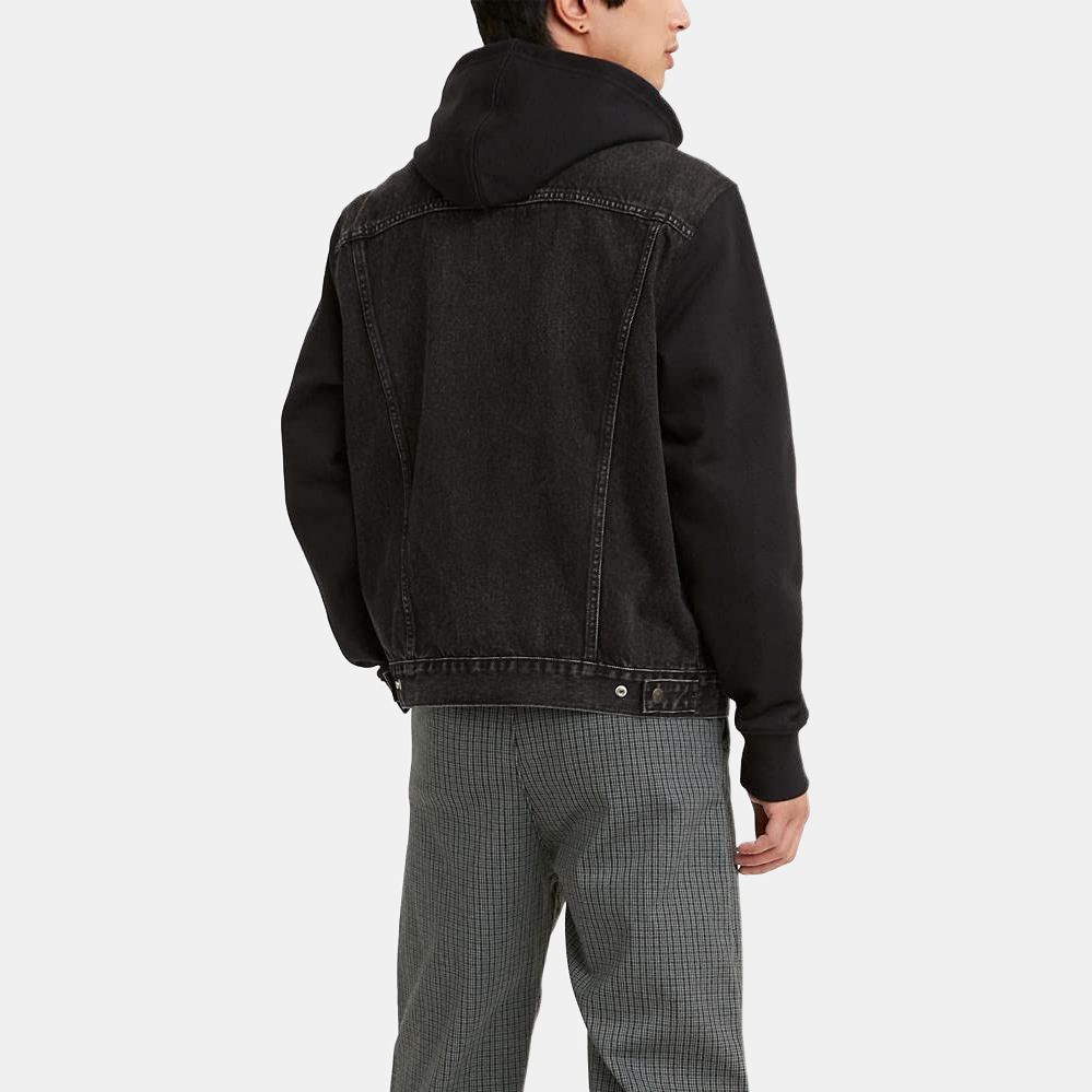 Levis Pure Cotton Mid-Rise Straight Classic Vintage Casual Fashion Jacket Men Jackets A0632-0001