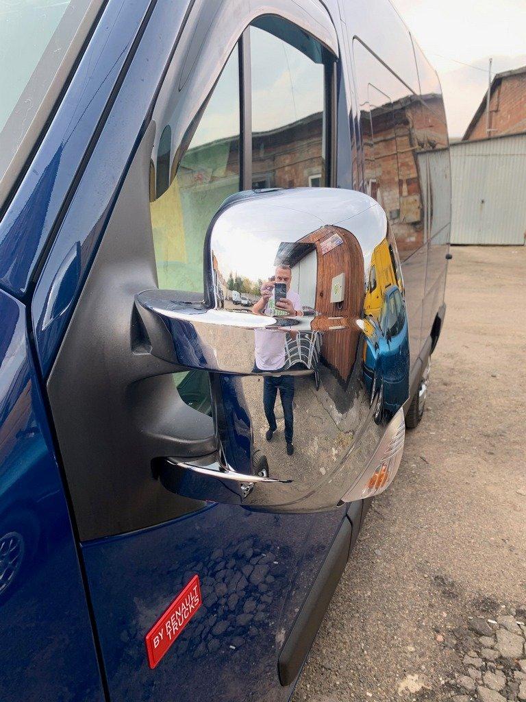 

Накладки на зеркала (2 шт пласт) для Renault Master 2011-2023 гг