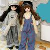 30cm Articulated Doll And Clothes Poseable Doll with Movable Joints Soft Cloth Clothing Collectible Figure for Kids Adults