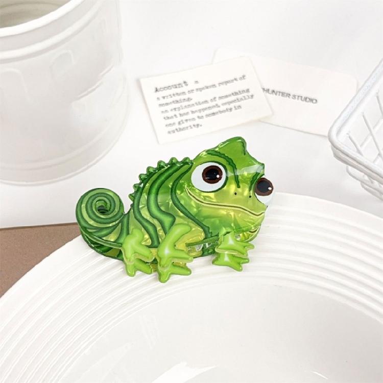 Stylish Dinosaur Hair Clip Acrylic Hairpin Hair Decoration Headpieces Hair Ornament For Parties Weddings Everyday Wear
