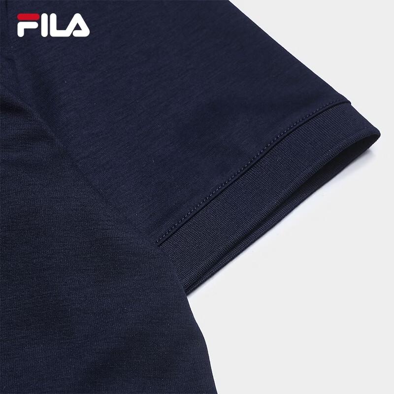 Fila Men's Elite Knit Short Sleeve Polo Shirt
