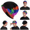 Music Note In Color Men Women Adult Beanies Caps Knitting Bonnet Hat Warm Fashion Autumn Winter Outdoor Skullies Hats