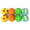SCHITEC Piszczące Piłki dla Psów 2 2 Piłki Piłkarskie 2 i 2 Zabawki do Gryzienia dla Wytrzymałych i Łagodzących Ćwiczenia i Odpowiednie dla i Szczeniąt (6cm, Zestaw 8 sztuk, Piłki baseballowe,