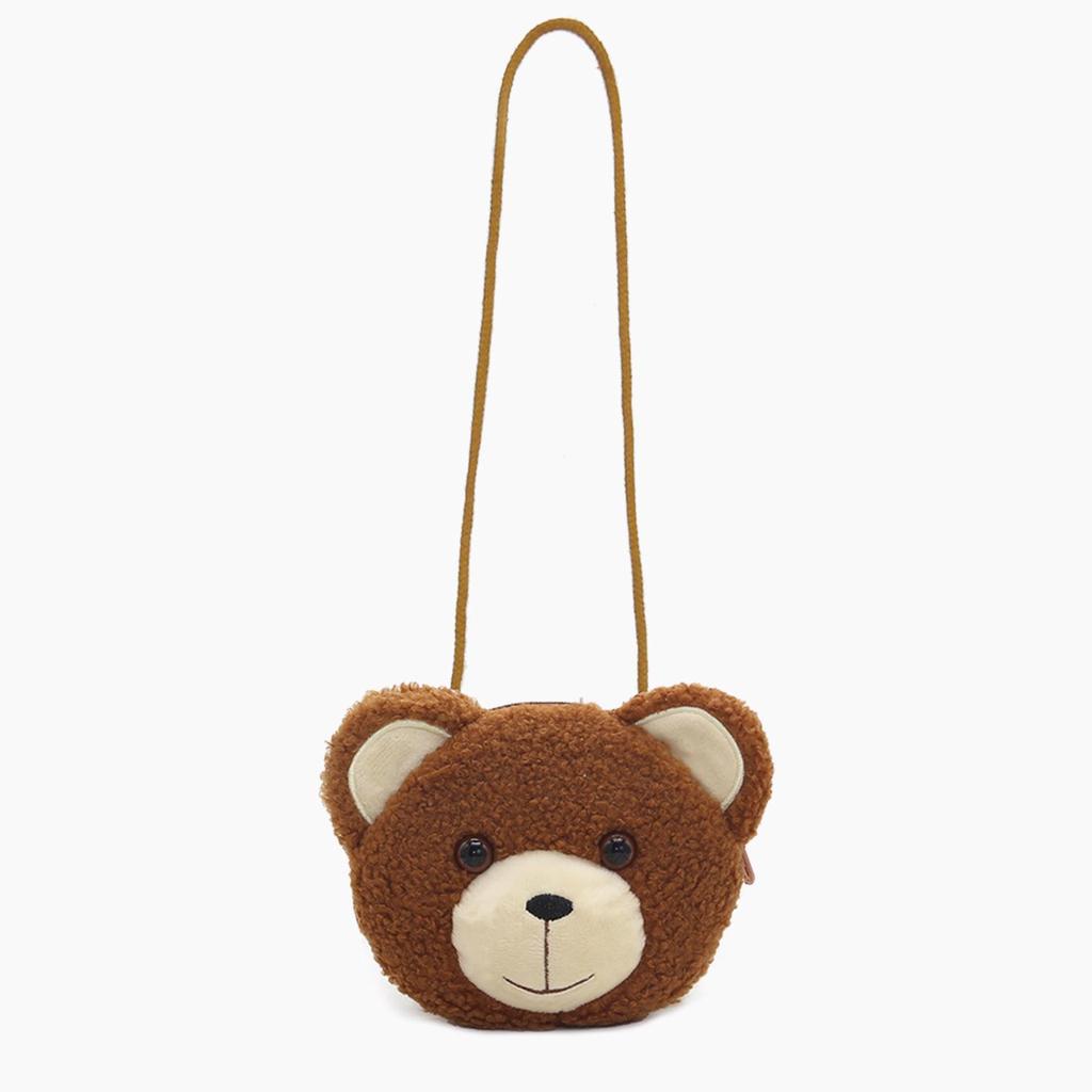 Módní dětská crossbody taška s motivem malého pandího kočky, peněženka na mince pro dívky