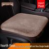 Plush Winter Car Seat Cushion Set: Thick, Warm, Universal Fit for All Seasons