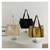 1 Stück Leinwandtasche für Damen, große Kapazität, einfache und vielseitige Tragetasche, Tote Bag, Einkaufstasche, Umhängetasche