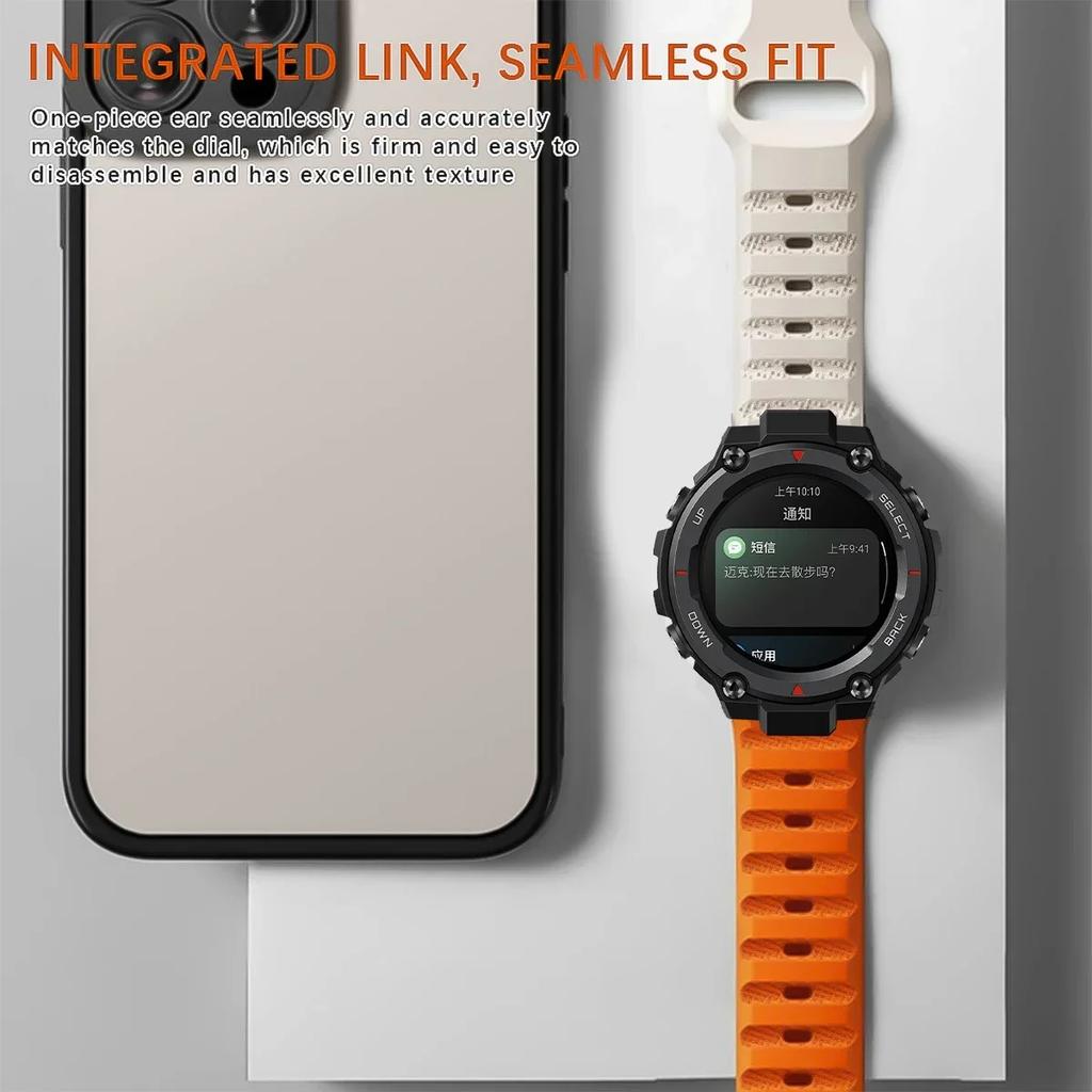 NEU Für Huami Amazfit T-rex 3 T-Rex2/Ultra Silikonarmband Für Amazfit T-Rex/T-Rex Pro Armband Smartwatch Zubehör