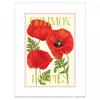 Tall Boy Prints Mohnblumen Druck