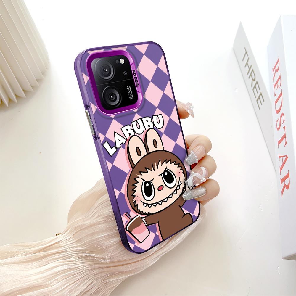 Gemaltes Muster Buntes Splitter-Doppelseitiges Hartschalen-Stoßfestes Anti-Fall-Telefongehäuse für Xiaomi Redmi Poco